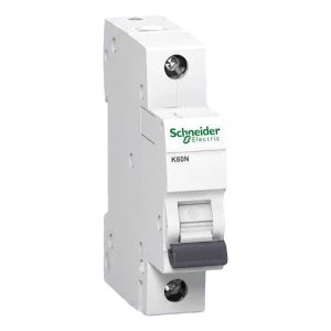 Schneider Electric K60N-C25-1 – 1P 25A megszakító C jelleggörbe 6kA Acti9