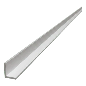 Egyenlő szárú alumínium szögvas 15×15×1,5 mm – L profil, 2000 mm hosszúság