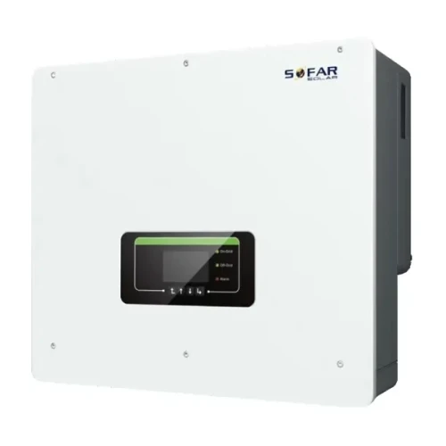 Fotovoltaikus Inverter Hibrid 5kW 3F 15A 2MPPT APF Mód 1 Akkumulátor Bemenet HYD5KTL-3PH SOFAR GPV-400-26