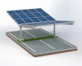 Fotovoltaikus Autóbeálló fészer 4 jármű részére T 11,4m x 5,2m Napelemes kocsibeálló GPV-101-13 (2)