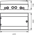 Légmentes kapcsolótábla RH-18 GPV-401-01 (1)