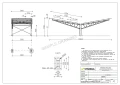 Fotovoltaikus Autóbeálló fészer 2 jármű részére T Eco 11,4m x 3,3m Napelemes kocsibeálló GPV-101-09 (4)