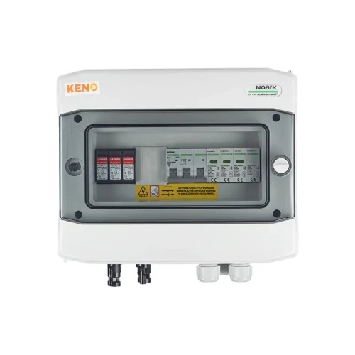 Kapcsolódoboz túlfeszültség levezetővel DC + AC, 1000V 1+2 típusú, 1x PV lánc, 1x MPPT // ogr. AC 1+2 típusú, 16A 3-F típusú SH-90 DCAC 16A 3-F típusú DCAC GPV-409-02