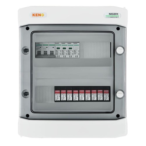 Kapcsolódoboz túlfeszültség levezetővel DC + AC, 1+2 típus, SH-729 DCAC típus GPV-409-06