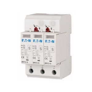 Eaton túlfeszültség-levezető PV DC Típus 1+2 (B+C osztály) 1000V 2P+N 15kA 3,7kV