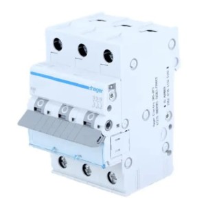 Hager B 20A 3P áramvédő kapcsoló 6kA