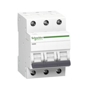 Túláramvédelmi megszakító C 20A 3P 6kA K60N-C20-3 Acti9 A9K02320 SCHNEIDER ELECTRIC