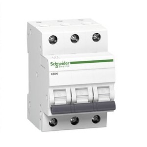 Túláramvédelmi megszakító C 25A 3P 6kA K60N-C25-3 Acti9 A9K02325 SCHNEIDER ELECTRIC