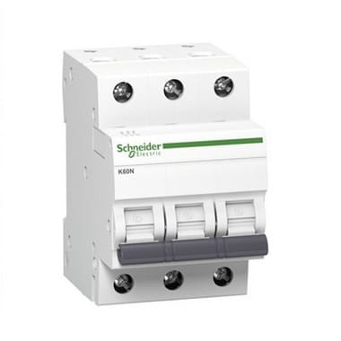 Túláramvédelmi megszakító C 25A 3P 6kA K60N-C25-3 Acti9 A9K02325 SCHNEIDER ELECTRIC GPV-401-92