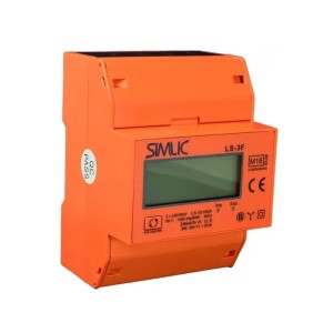 Simtec 3-fázisú villanyóra 100A