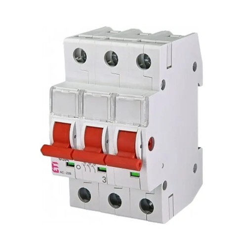 ETI 3 fázisú leválasztó 3P 63A 400V AC 3P 63A 400V AC GPV-401-150