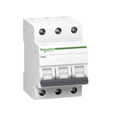 Schneider Electric túláramvédelmi megszakító B 25A 3P 6kA Acti9 GPV-401-153
