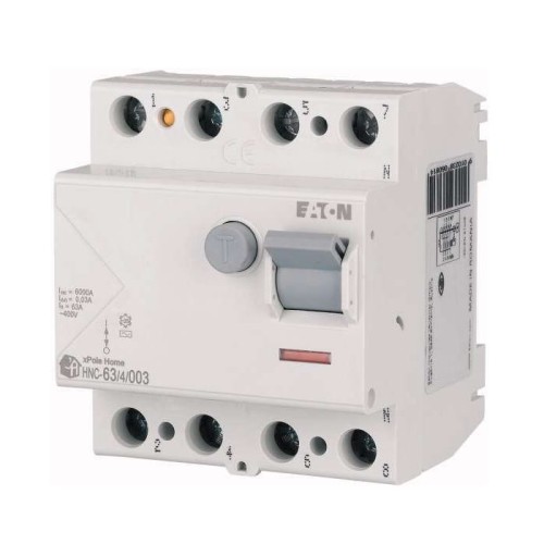 Eaton maradó áramú megszakító 4P 63A 6kA 30mA AC típus GPV-401-165