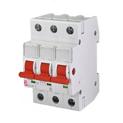 ETI 3 fázisú leválasztó 3P 100A 400V AC 3P 100A 400V AC GPV-401-170