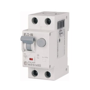 Eaton maradóáramú megszakító túláramvédő taggal B 16A 1P+N 6kA 30mA AC típus