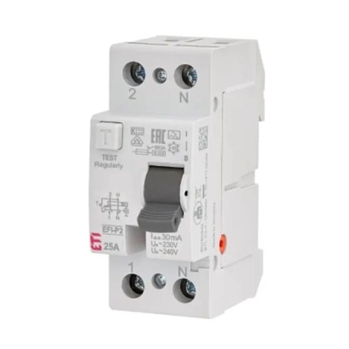 ETI maradó áramú kapcsoló 2P 40A 30mA AC típus GPV-401-177