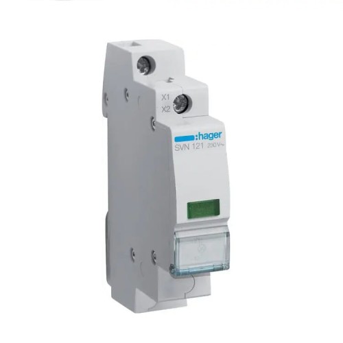 Hager jelzőlámpa Led zöld 230V AC GPV-401-195
