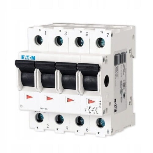 Eaton 3-fázisú leválasztó megszakító 4P 63A 240V GPV-401-197