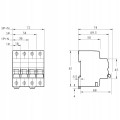 Schneider Electric túláramvédő megszakító B 16A 1P 6kA iC60N Acti9 GPV-401-220 (3)
