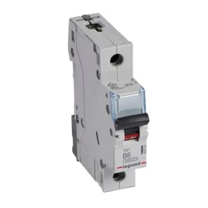 Legrand túláramvédelmi megszakító B 6A 1P 6kA S 301 TX3