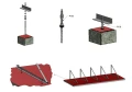 Szerelési Háromszög 1400x1150x560 - 25 Függőleges PV-09-02 (3)