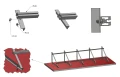Szerelési Háromszög 1400x1150x560 - 25 Függőleges PV-09-02 (4)