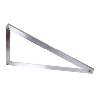 Háromszög szerelőkeret 25° fotovoltaikus panelekhez 890x810x380 mm