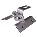 Trapéz alakú fém konzol Állítható 10cm Rozsdamentes acél 1.4016 PV-08-32 (2)