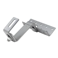 Vario tetőhorog 3x állítható rozsdamentes acél 1.4016 120mm