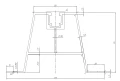 Trapéz Híd 40cm H-70 EPDM-ből Trapézlemezből készült tetőkhöz PV-02-04-02 (2)
