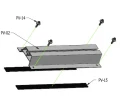 Trapéz Híd 33cm H-70 EPDM-ből Trapézlemezből készült tetőkhöz PV-02-04 (5)