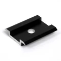 Középső Szorító - Furat M8 - Alumínium 6060 - H8 Eloxált PV-04-04