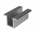 Középső Szorító - Furat M8 - Alumínium 6060 - H24 PV-04-01