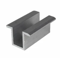 Középső Szorító - Furat M8 - Alumínium 6060 - H24