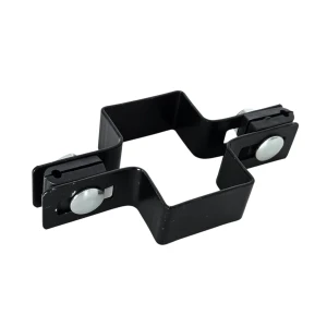 Kerítéspanel köztes bilincs 40x60 mm fekete