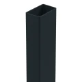 Kerítés oszlop 60x40x1,2 mm, hossz 2,4 m, RAL 9005 GPV-700-72 (2)