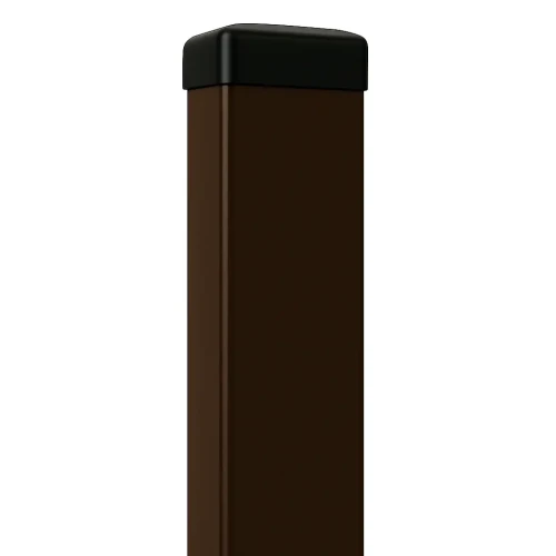 Kerítésoszlop 60x40x1,2 mm, hossz 2,4 m, barna GPV-700-68 (1)