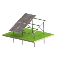 Solar KIT N2V Strong – talajra szerelt PV szerkezet 8 panelhez