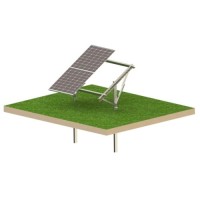 Solar KIT T1V Ultra Strong – talajra szerelt PV szerkezet 2 panelhez