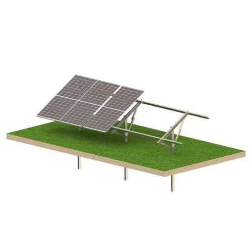 Solar KIT T1V Light talajra szerelt PV szerkezet 6 panelhez GPV-T1V-L6 (1)