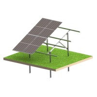 Solar KIT N2V Light – talajra szerelt napelemes szerkezet 8 panelhez