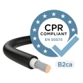 Napellenálló fotovoltaikus kábel H1Z2Z2-K B2 osztály (CPR) Fekete 4mm 000-116 (2)