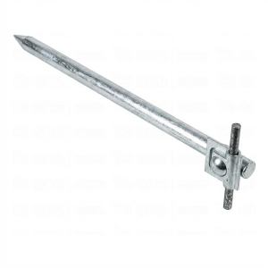 Beütős horgony reteszbiztosítással l=35cm galvanikusan horganyzott acél
