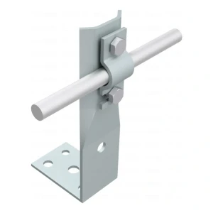 Sarokrögzítő lemezzel h=8cm galvanikus horganyzás