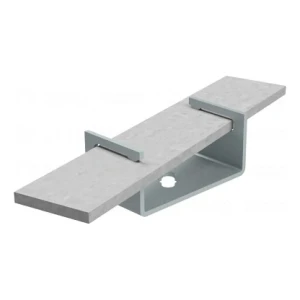 Tartó B típusú laposacélhoz 50x4mm galvanikusan horganyzott acél