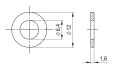 M6 alátét DIN 125 A2 140 HV 6.4 - 1000 darab 000-078 (2)
