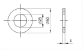 M27 alátét DIN 125 A2 140 HV 28 - 50 darab 000-167 (2)