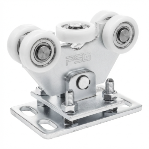 Önhordó toló kapuk nejlon kocsijai csomag + KIT kiegészítők 80-as sínhez