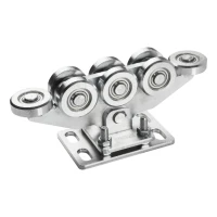 Görgős kocsi 80/8 acél görgők