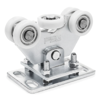 Görgős kocsi 80 műanyag görgők